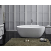 Royal Plaza Edolo demi-bain autoportant ovale 175 x 85cm version murale autoportante blanche SW917796