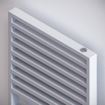 Vasco Arche ab des.radiator 600x1870 n36 1197w as=1188 wit 9016 met ventiel SHOWROOMMODEL SHOW21423