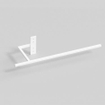 Vasco porte-serviettes long pour radiateurs en aluminium blanc structuré 7211826