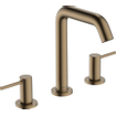 Hansgrohe Tecturis Mitigeur lavabo - mitigeur - rond - bec 15.6 cm - 3 trous - bronze brossé SW918723