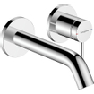 Hansgrohe Tecturis Robinet lavabo encastré - mitigeur - rond - monocommande - bec 16.5 cm - chrome SW918808