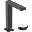 Hansgrohe Tecturis E Robinet lavabo - bouchon à ouverture par pression - bec de 15.8 cm - noir mat SW918665