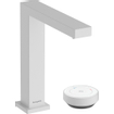 Hansgrohe Tecturis E Mitigeur lavabo - bonde ouverte - bec 15.8 cm - blanc mat SW918752