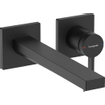 Hansgrohe Tecturis Robinet lavabo encastré - mitigeur - monocommande - bec 22.5 cm - noir mat SW918486