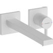 Hansgrohe Tecturis Robinet lavabo encastré - mitigeur - monocommande - bec 22.5 cm - blanc SW918826