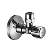 Schell Comfort robinet d'arrêt d'angle 1/2 pouce Chrome brillant SW112011