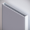 Vasco Flat V Line radiateur panneau plat type 22 700x2000mm 2640W raccordement 8008 blanc structuré SW29248