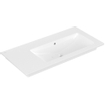 Villeroy & Boch Venticello Lavabo pour meuble - cuve à droite sans trou de robinet - 100x50cm - trop-plein - céramique - blanc 1025137