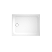 Bette bac à douche en acier 120x100x3.5cm rectangulaire blanc 0371997
