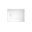 Bette Super Plat Receveur de douche Acier émaillé 120x100x3.5cm Rectangulaire Blanc 0371997