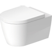 Duravit ME by Starck WC suspendu chasse directe rimless avec HygieneGlaze 37x54cm brillant blanc SW962324