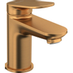 Duravit Wave Mitigeur lavabo - S size - avec levier - sans bonde - projection 9.5cm - Bronze brossé SW999970