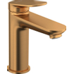 Duravit Wave Mitigeur lavabo - M size - avec levier - projection 12.2cm - sans bonde - Bronze brossé SW962378