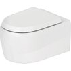 Duravit Qatego WC suspendu - sans bride - 36x38.5x57cm - Blanc brillant SW962315