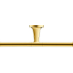 Duravit Starck T Toiletrolhouder - dubbel - zonder klep - goud gepolijst SW997781
