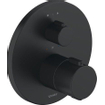 Duravit Thermostatarmaturen Afbouwdeel - encastré robinet bain/douche - thermostatique - 2 sorties - Ø17cm - noir mat SW961822