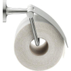 Duravit Starck T Porte-papier toilette - avec couvercle - Inox brossé SW962363