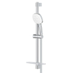 Grohe Tempesta 110 Cube Ensemble de douche - 60cm - 3 jets - 7.4l/min - avec porte savon - Chrome SW999104