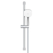 GROHE Tempesta 110 Cube Ensemble barre de douche - 60cm - douchette carrée - 2 jets - 8,0 l/min - flexible de douche lisse - chromé SW999127