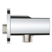 Grohe Tempesta Coude pour flexible de douche - 1/2" - avec support - anti-retour d'eau - chrome SW999173