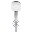 Grohe Tempesta 110 Cube Douchette à main - 11cm - 3 jets - avec coude mural - 150cm - Chrome SW999130