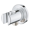 Grohe Tempesta Coude pour flexible de douche - 1/2" - avec support - anti-retour d'eau - chrome SW999173