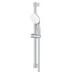 GROHE Tempesta 110 Ensemble barre de douche - 60cm - douchette ronde - 3 types de jet - flexible de douche lisse - chromé SW999157
