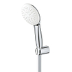 Grohe Tempesta 110 Support pommeau de douche - Ø11cm - 3 jets - 7.4l/min - non réglable - 150cm - chrome SW999158