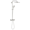 Grohe Rainshower SmartActive 310 système de douche rond thermostatique pomme de douche Ø31cm et pommeau de douche Ø13cm supersteel SW999072