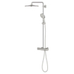 Grohe Rainshower SmartActive 310 système de douche rond thermostatique pomme de douche Ø31cm et pommeau de douche Ø13cm supersteel SW999072