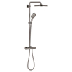 Grohe Rainshower Smartactive 310 Douche pluie - mono - rond - 9.5l/min - Hard graphite brillant (antraciet) SW999144