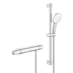 GROHE Grohtherm 1000 Comfortset - thermostatisch - HOH=15cm - zonder koppeling - 60cm - chroom SW999980