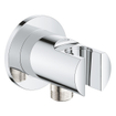 Grohe Tempesta Coude pour flexible de douche - 1/2" - avec support - anti-retour d'eau - chrome SW999173