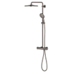 Grohe Rainshower Smartactive 310 Douche pluie - mono - rond - 9.5l/min - Hard graphite brillant (antraciet) SW999144