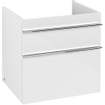 Villeroy & Boch Venticello meuble sous-lavabo - avec 2 tiroirs pour lavabo - 60.3x50.2x59cm - blanc brillant 1025474