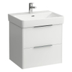 Laufen Base for Pro S meuble sous lavabo avec 2 tiroirs pour lavabo H810963 57x44x53cm blanc brillant SW157448