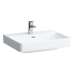 Laufen Pro s Lavabo 60x46cm 1 trou de robinet avec trop-plein avec LCC Blanc 0083306