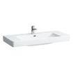 Laufen Pro s Lavabo pour meuble 105x46x17.5cm avec trou de robinet et trop-plein avec LCC Blanc 0083325