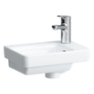 Laufen Pro s Lave-mains 36x25cm 1 trou pour robinet à droite avec trop-plein blanc GA78144