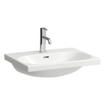 Laufen Lua lavabo 60x46x20,7cm 0 trous de robinet dessous meulé sans traitement anticalcaire Céramique Pergamon SW786277