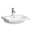 Laufen lua lavabo 55x46x20.7cm 1 trou pour robinetterie fond de terre avec traitement anti-calcaire céramique blanc SW786265