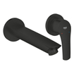 GROHE Eurosmart Wastafelkraan Inbouw - M-size - 2 gats - inbouwdeel - matte black SW1204396