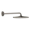 GROHE Rainshower Mono 310 Douche de tête - 31cm - 1 jet - bras mural 42,2cm - graphite dur brossé SW1077351