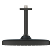 GROHE Tempesta 250 Cube Pomme de douche - 25cm - 1 jet - bras de plafond 14.2cm - noir mat SW1077261