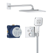 Grohe Grohtherm smartcontrol Perfect inb.therm. hoofddoucheset 31cm chr SW1077591