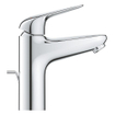 GROHE EuroPro Wastafelmengkraan - m-size - met trekwaste - chroom SW1077216