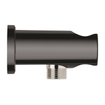 GROHE Rainshower Coude mural - 1/2" - avec support - rosace ronde - Hard graphite SW1077377