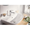 GROHE Euroeco Wastafelmengkraan - s-size - met trekwaste - chroom SW1077231