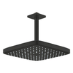 GROHE Tempesta 250 Cube Pomme de douche - 25cm - 1 jet - bras de plafond 14.2cm - noir mat SW1077261