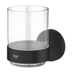 GROHE Start Porte-gobelet - 9.9x10.6cm - avec verre - noir mat SW1126528